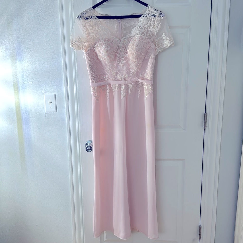 Pink dress! Worn only once for a wedding